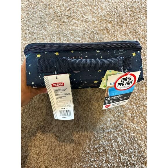 Thermos Kids Space Party Insulated Lunch Box Glow-in-the-Dark Design - Picture 4 of 8